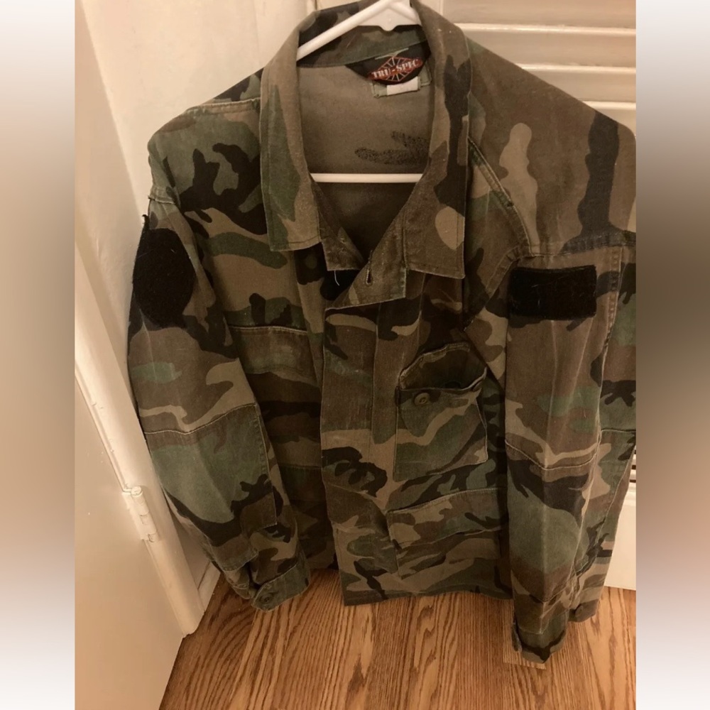 Tru spec camo military jacket bdu